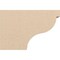 Ekena Millwork 4in. W x 8in. H x 12in. L Garner Woodgrain TimberThane Rafter Tail, Primed Tan RFTUR04X08X12GARRCPR - alternate 6
